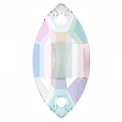 Stellux A320 Navette 18,0 x 9,0 mm-es varrható Crystal AB